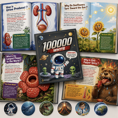 100,000 Why's - Children's Encyclopedia: The Screen-Free Knowledge Builder for Curious Kids