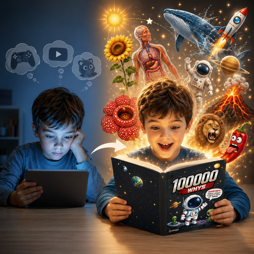 100,000 Why's - Children's Encyclopedia: The Screen-Free Knowledge Builder for Curious Kids