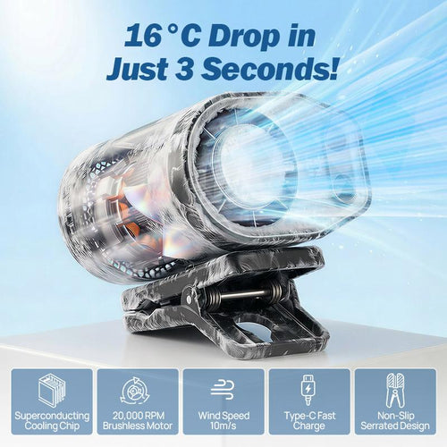 DailyDen Car Clip AC Fan