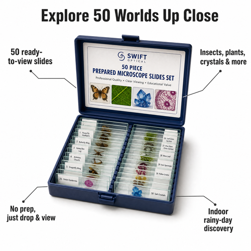 50-Piece Prepared Slides Set