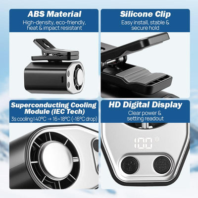 DailyDen Car Clip AC Fan