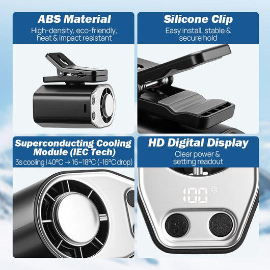 DailyDen Car Clip AC Fan