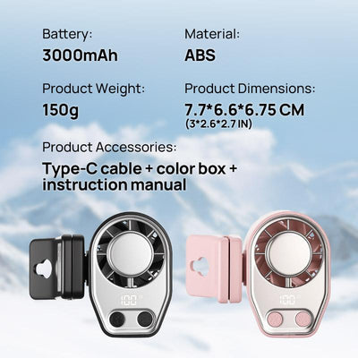 DailyDen Car Clip AC Fan
