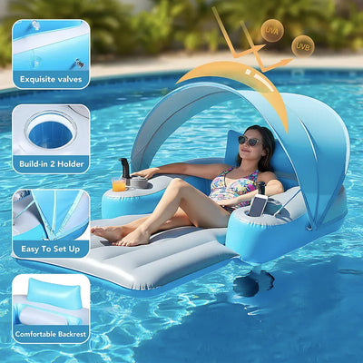 DailyDen Motorized Summer Pool Float