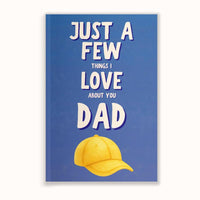 Just A Few Things I Love About You Dad - Personalized Gift for Father's Day