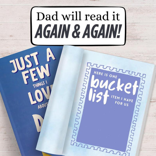 Just A Few Things I Love About You Dad - Personalized Gift for Father's Day