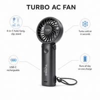 Handheld 4-in-1 Turbo AC Fan