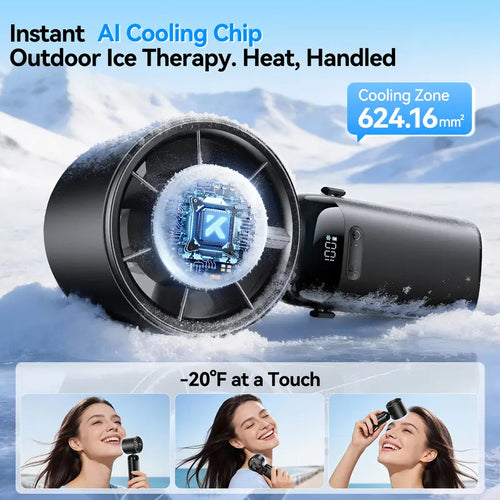 DailyDen Handheld 4 in 1 Turbo AC Fan
