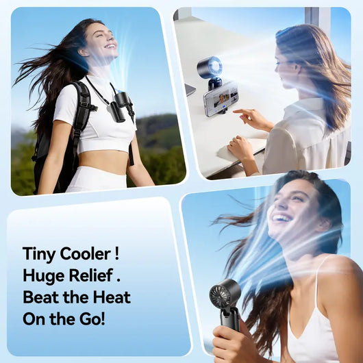 DailyDen Handheld 4 in 1 Turbo AC Fan