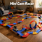 Mini Cam Racer Stunt Track + Obstacle Set