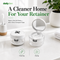 Pop-Up Retainer Case with Soak Basin, Mirror & Tools