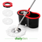Spin Mop & Bucket Set with Stainless Steel Wringer