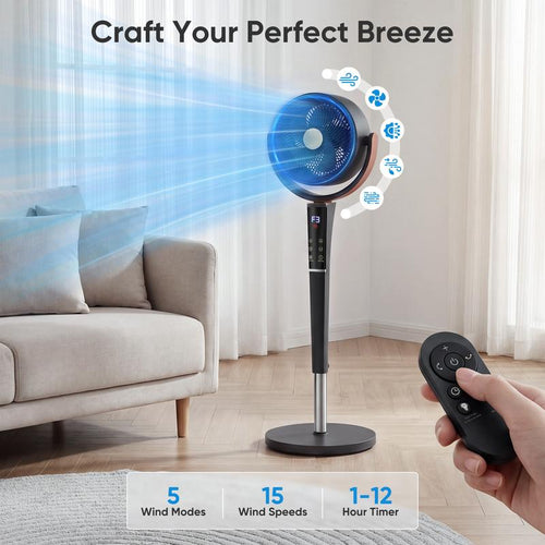Smart Bedroom Cooling Fan
