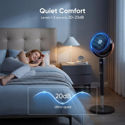 Smart Bedroom Cooling Fan
