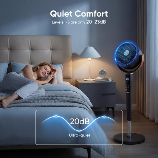Smart Bedroom Cooling Fan