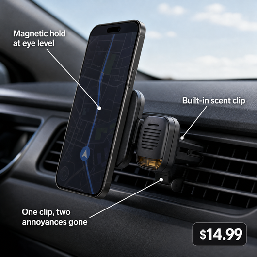 Vent Phone Mount + Scent Clip
