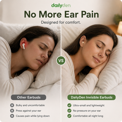 DailyDen Invisible Wireless Earpods