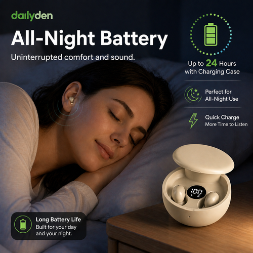 DailyDen Invisible Wireless Earpods
