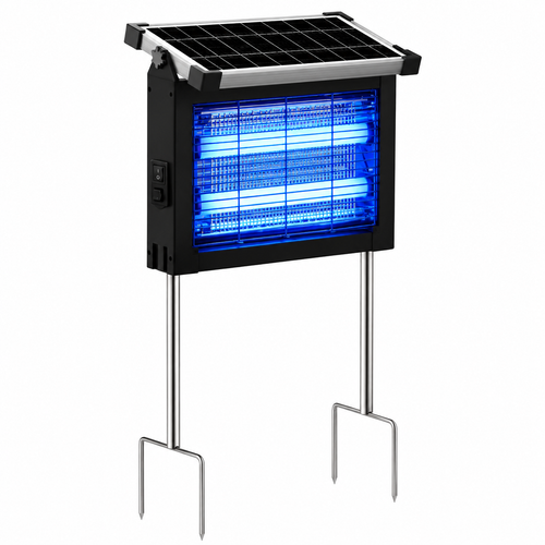 DailyDen Outdoor Solar Powered Bug Zapper